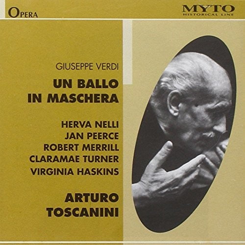 Verdi / Nelli / Peerce / Turner / Toscanini - Un Ballo In Maschera - Music CD