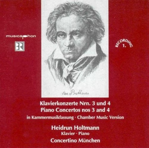 the album cover for Heidrun Holtmann - Piano Concertos No 3