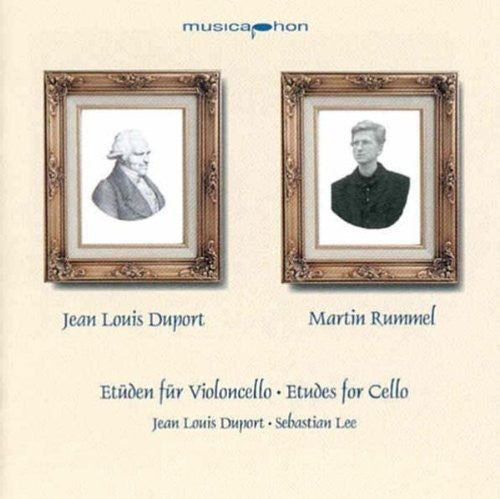 the album cover for Duport / Sebastian Lee / Rummel / Hartung - 21 Etudes with An Accompaniment at a Second Cello
