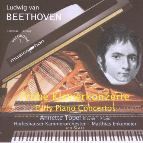 Beethoven / Topel / Harleshauser Kammerorchester - Early Piano Concertos - Music CD