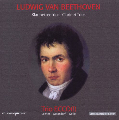 Beethoven / Trio Ecco / Leister - Clarinet Trios - Music CD