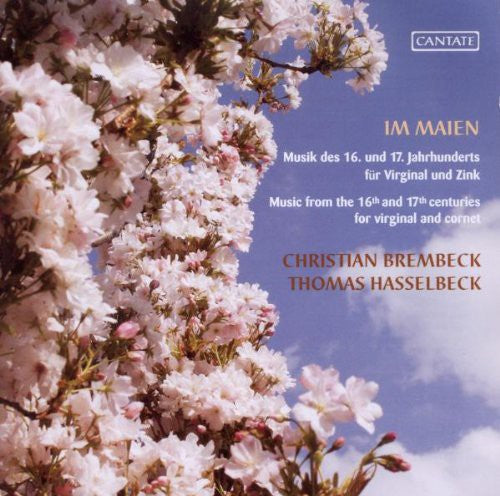 the album cover for Christian Brembeck - In Maien: Music of 16 & 17 Century for Virginal