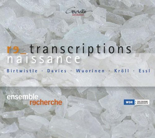 the album cover for Birtwhistle / Ensemble Recherche - Renaissance Transcriptions