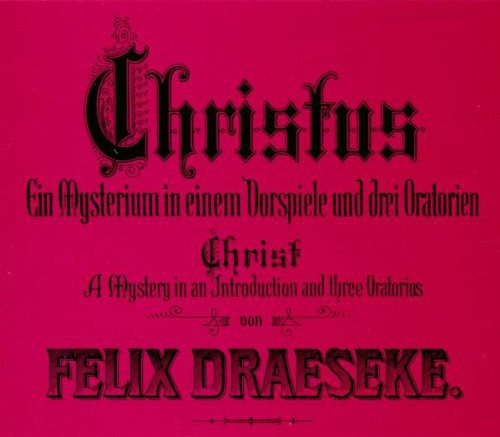 the album cover for Draesekef / Langshaw / Vogel / Bischoff - Christus-Mysterium