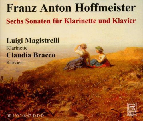 the album cover for Hoffmeister / Magistrelli / Bracco - Six Sons for Clarinet