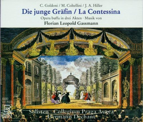 the album cover for Gassmann / Dechant / Collegium - Die Junge Grafin