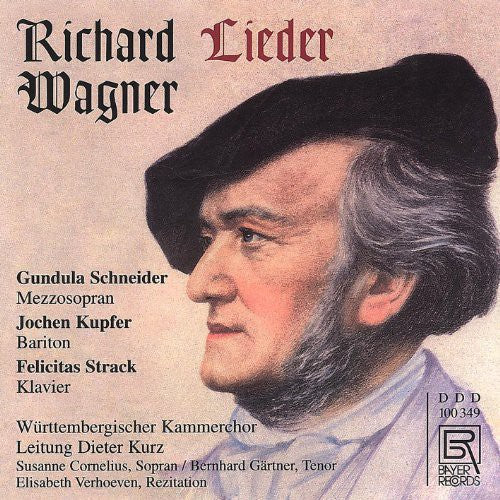 the album cover for Wagner / Schneider / Kupfer / Strack - Lieder