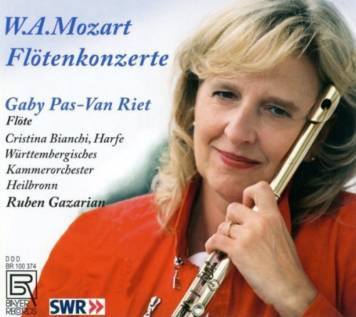 Mozart / Pas-van Riet / Bianchi / Gazarian - Flute Con 1 & 2 - Music CD