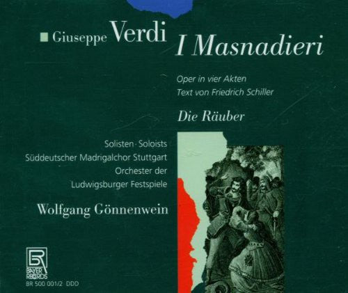 Verdi - I Masnadieri / Die Rauber (opera) - Music CD