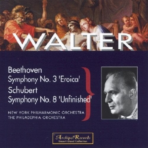 Beethoven / Walter - Sinfonie 3 Schubert 8 - Music CD