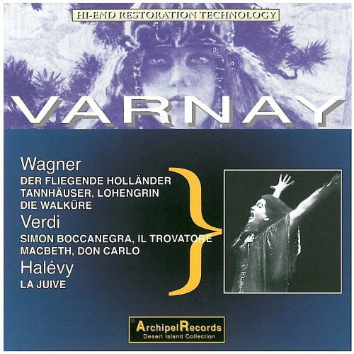 the album cover for Vokal / Varnay - Wagner Verdi