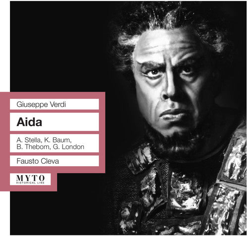 the album cover for Verdi / London - Aida: Stella-Baum-London