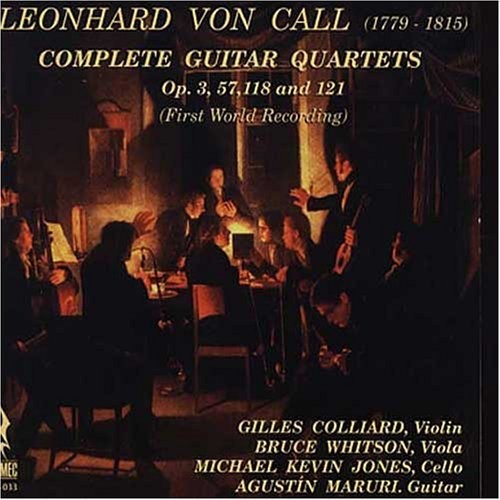 Call / Colliard / Jones - Complete Guitar Qrts - Music CD