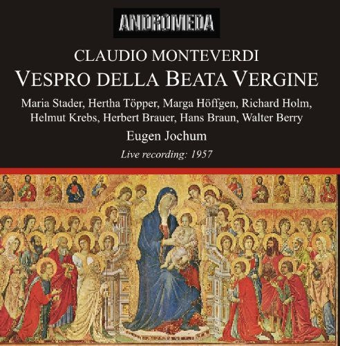 Monteverdi / Jochum - Vespro Della Beate Vergine: St - Music CD