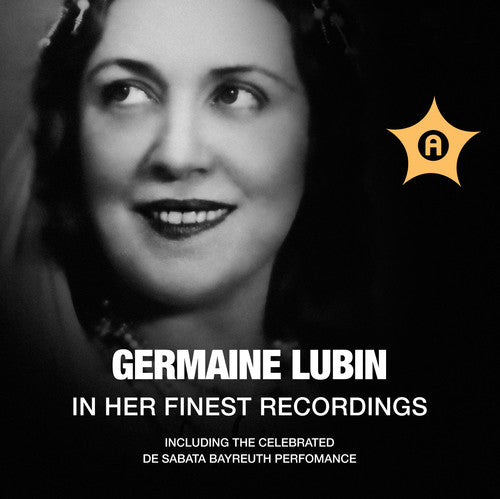 the album cover for Wagner / Weber / Reyer / Chopin / Lubin - Germaine Lubin-Her Finest