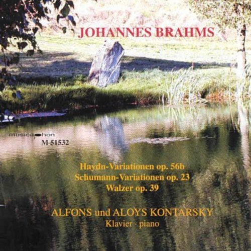 Brahms / Kontarsky - Variations-opp - Music CD