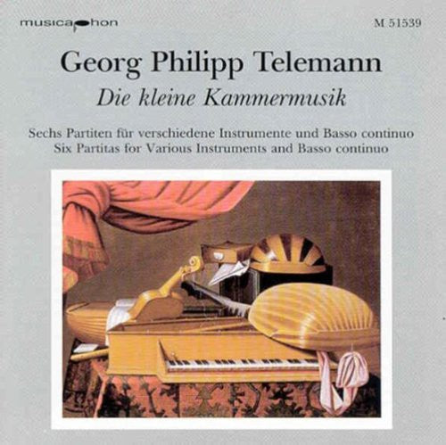 the album cover for Telemann / Conrad / Koch - Partitas