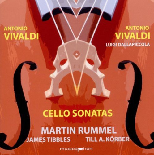 the album cover for Martin Rummel - Dallapiccola: Cellos