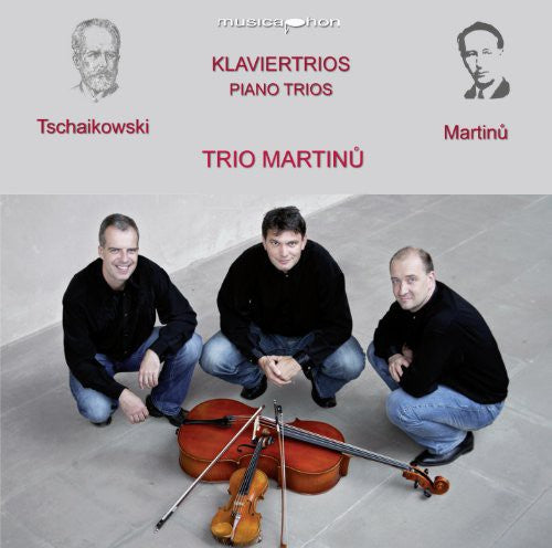 the album cover for Trio Martinu - Pno