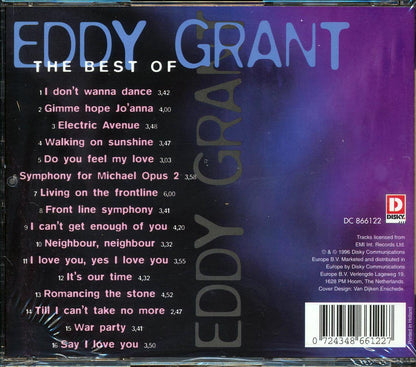 Eddy Grant  - The Best Of Eddy Grant Music CD