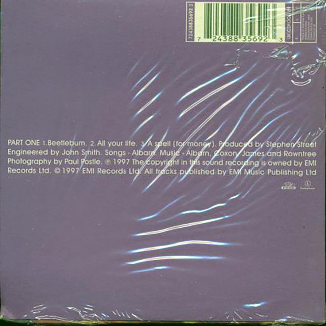 Blur  - Beetlebum Music CD