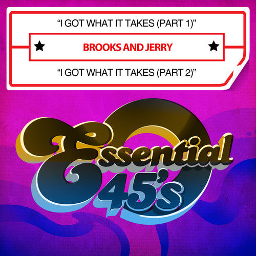 Brooks & Jerry - I Got What It Takes - Music CD Single