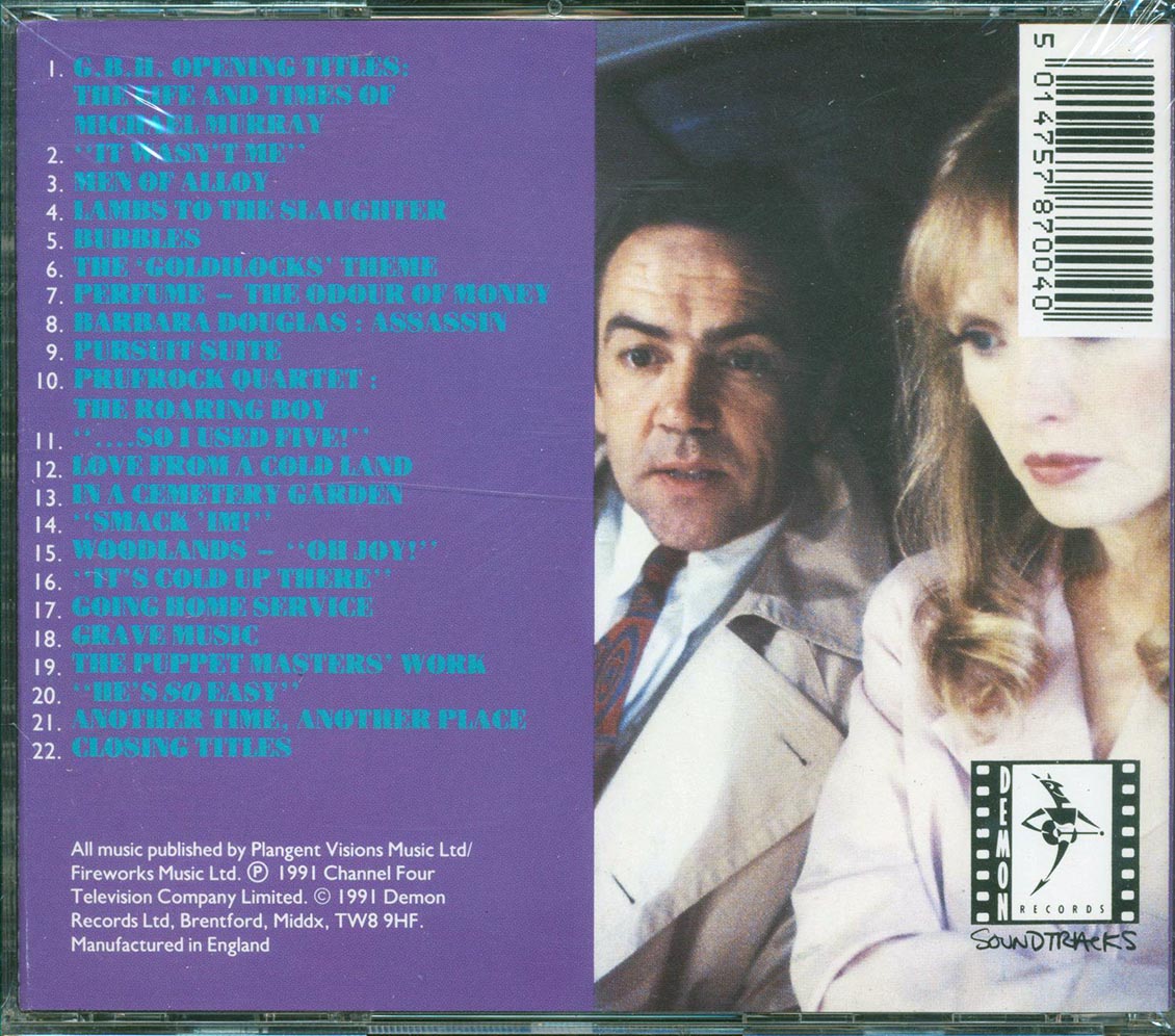 Elvis Costello & Richard Harvey  - Original Music From The Channel 4 Series: GBH Music CD