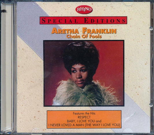 Aretha Franklin Chain Of Fools marked/ltd stock Music CD