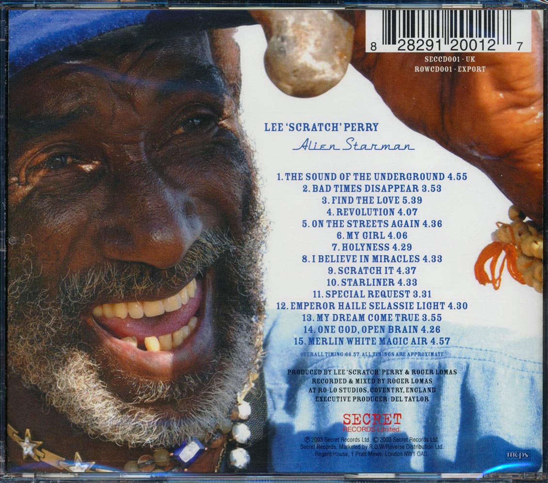 Lee Perry - Alien Starman Music CD