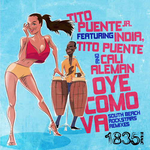 the album cover for Tito Puente - Oye Como Va (South Beach Rockstars Remixes)