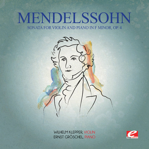 Mendelssohn,felix - Mendelssohn: Sonata For Violin & Piano In F Minor - Music CD