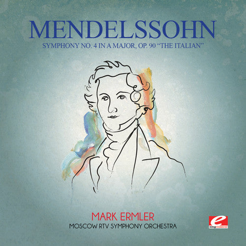 the album cover for Moscow RTV Symphony Orchestra - Mendelssohn: Symphony No 4 in a Major Op 90 Italian