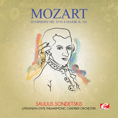 the album cover for Lithuanian State Philharmonic Chamber Orchestra - Symphony No. 29 in a Major K. 201