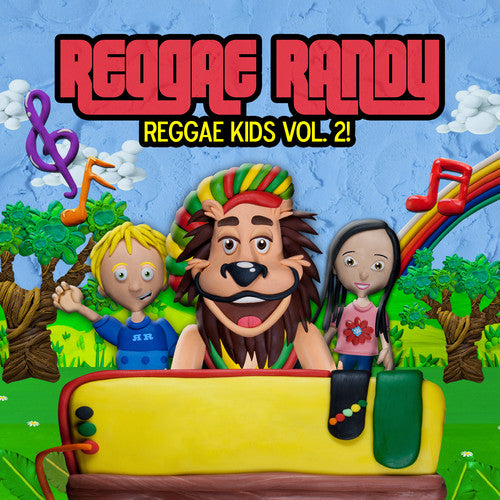 the album cover for Reggae Randy - Reggae Kids Vol 2