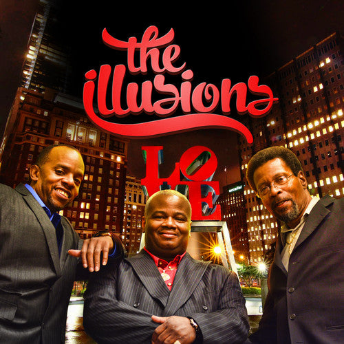 the album cover for The Illusions - Illusions