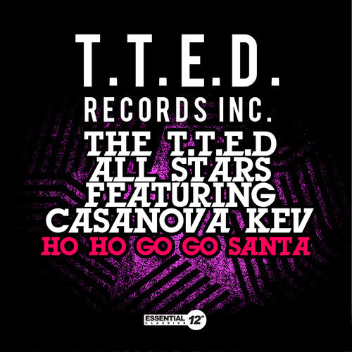 the album cover for TTED All Stars - Ho Ho Go Go Santa