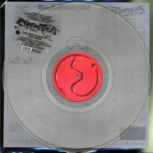 Lady Gaga Chromatica clear Vinyl Record
