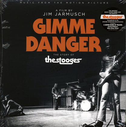 The Stooges Gimme Danger: Music From The Motion Picture ltd. ed. clear Vinyl Record