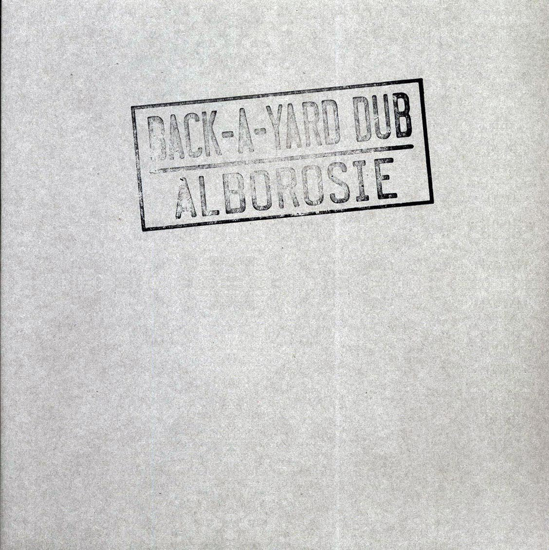 Alborosie - Back-A-Yard Dub Vinyl Record