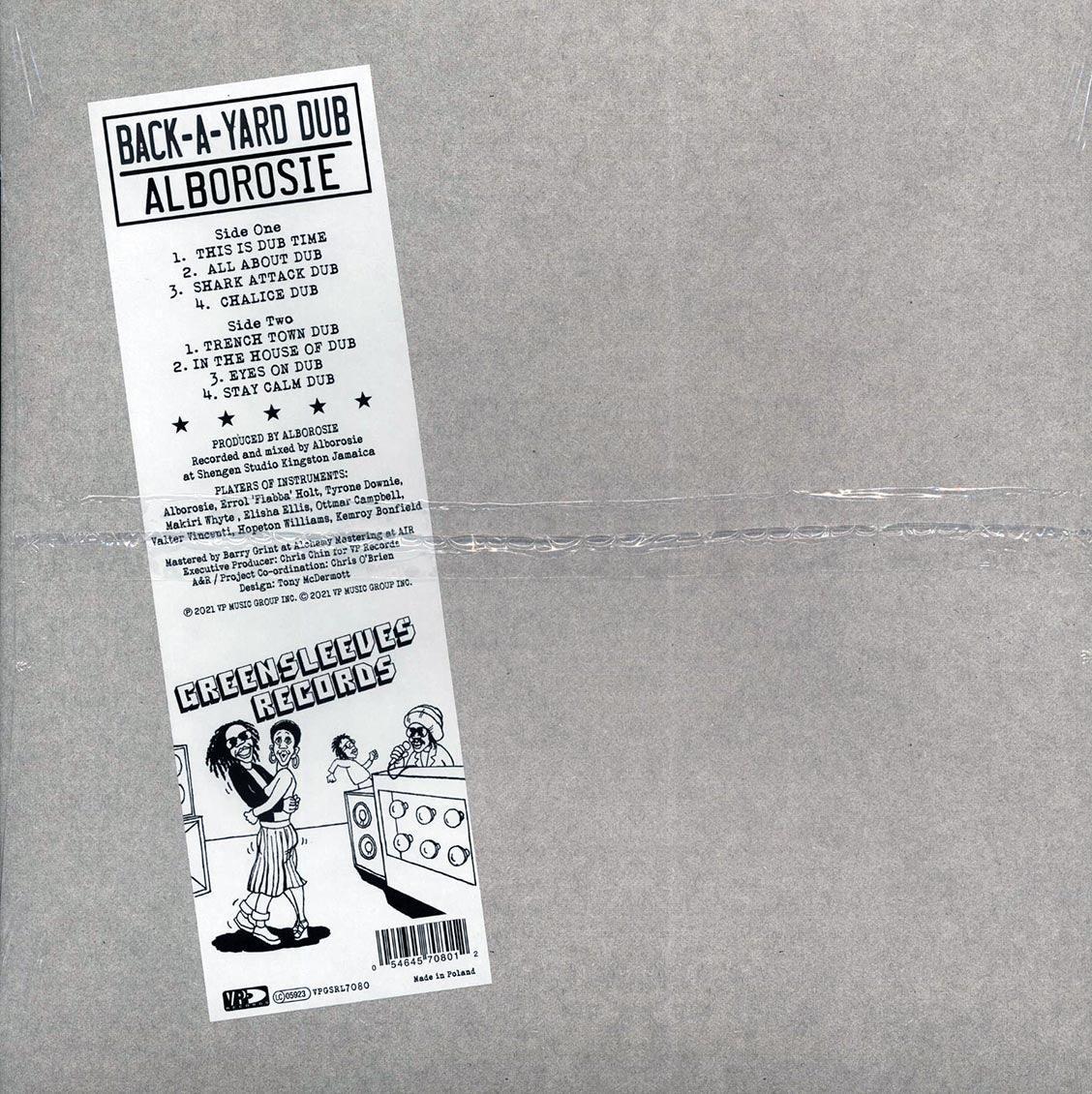 Alborosie - Back-A-Yard Dub Vinyl Record