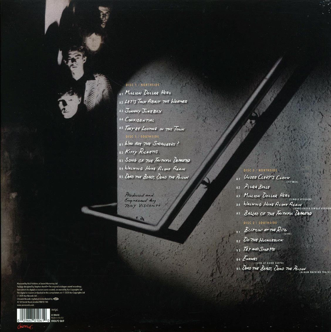 The Radiators - Ghostown (40th Anniv. Ed.) (2xLP) (180g) (clear vinyl) Vinyl Record