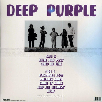 Deep Purple - Live In Amsterdam 1969 FM Broadcast Vinyl Record