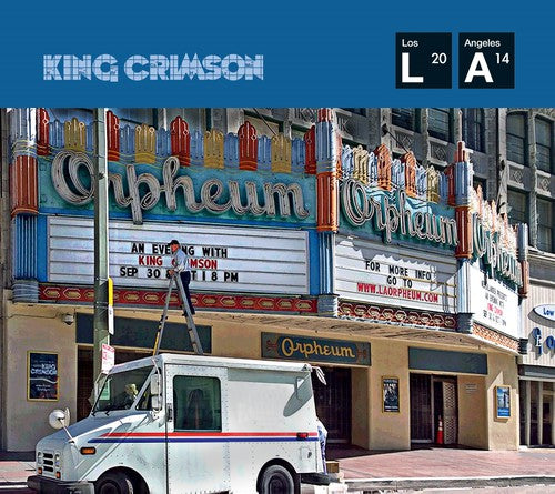 the album cover for King Crimson - Live at the Orpheum