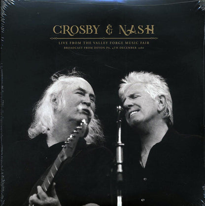 David Crosby, Graham Nash - Live From The Valley Forge Music Fair: Broadcast From Devon, PA, 4th December 1986 (2xLP) Vinyl Record