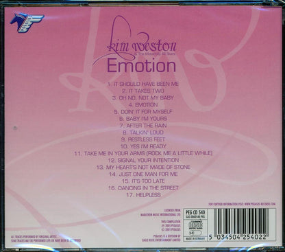 Kim Weston & The Motorcity All Stars - Emotion Music CD