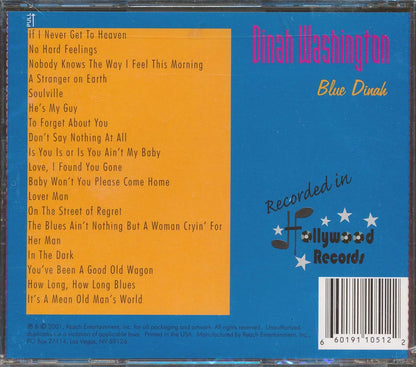 Dinah Washington - Blue Dinah Music CD