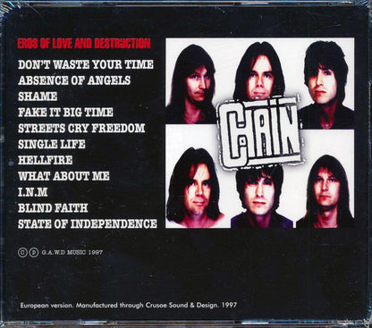 Chain - Eros Of Love And Destruction Music CD