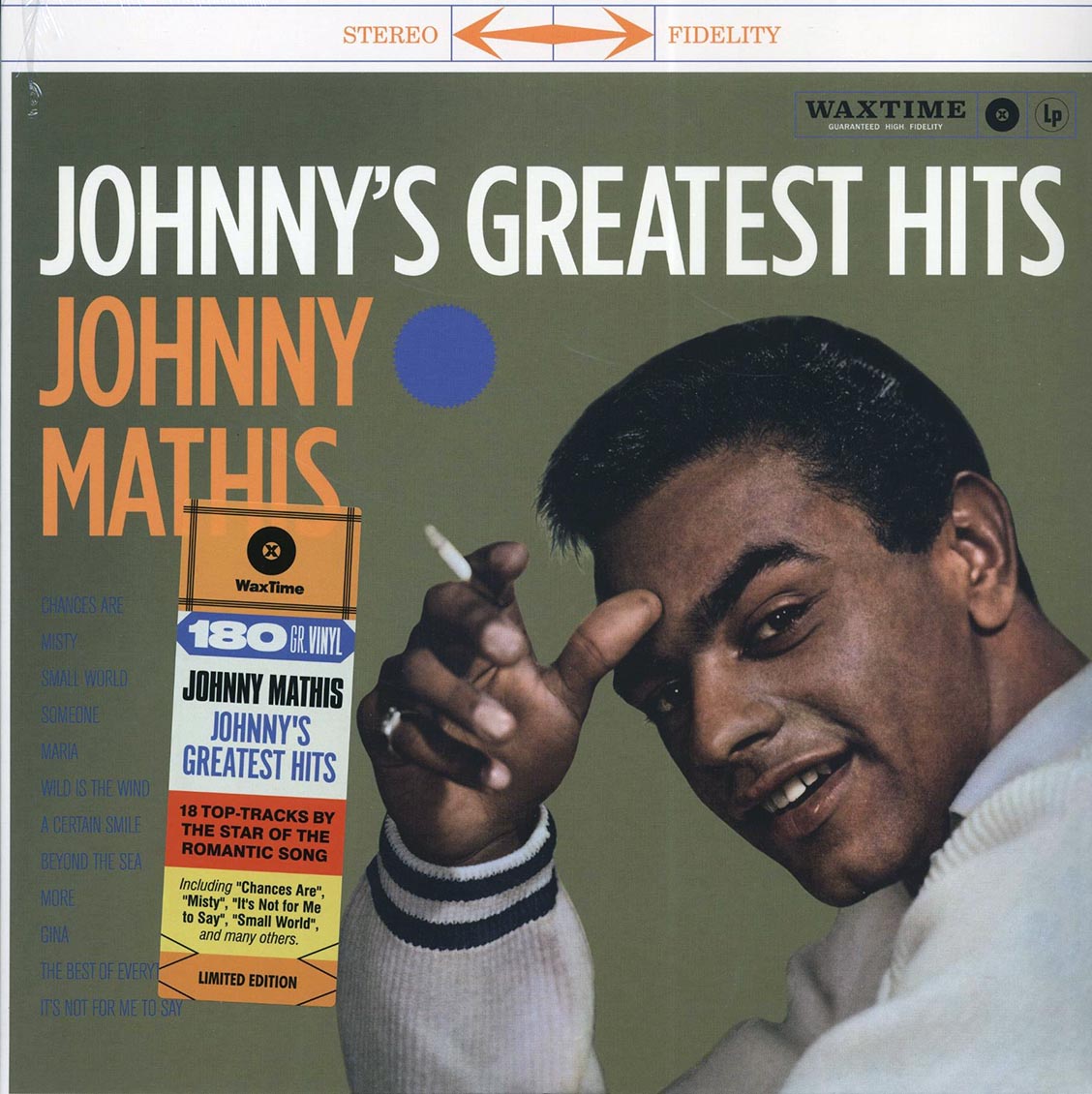 Johnny Mathis - Johnny's Greatest Hits (ltd. ed.) (180g) Vinyl Record
