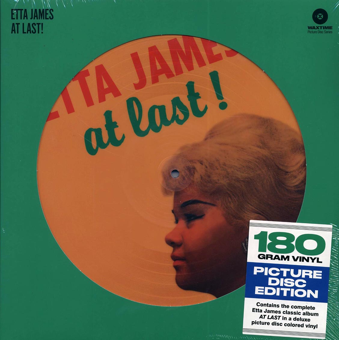 Etta James - At Last! (+4 bonus tracks) (ltd. ed.) (180g) (picture disc) Vinyl Record