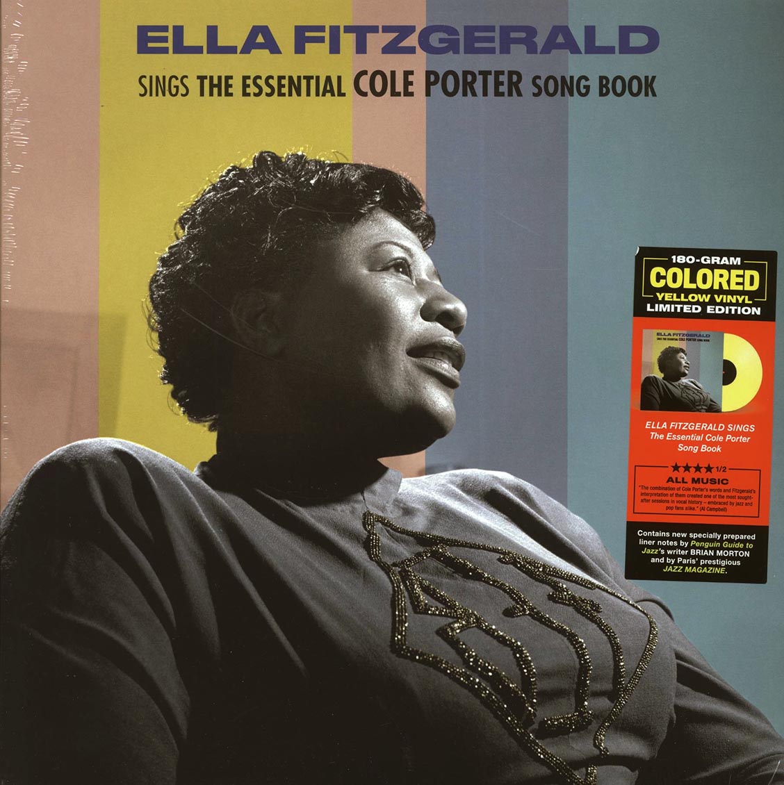 Ella Fitzgerald - Sings The Essential Cole Porter Song Book (ltd. ed.) (180g) (yellow vinyl) Vinyl Record
